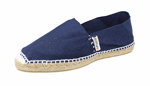 Alpargatus - Espadrilles Classiques Plates pour Homme - Bleu - Bleu Marine, 43 EU