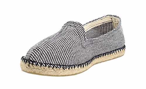 Espadrille Espiga Pied-de-Poule Noir Homme (Size EU 42)