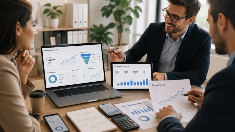 Marketing digital et redressement financier
