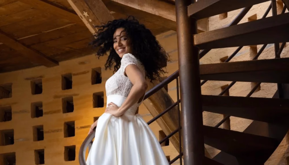 robe de mariée princesse en dentelle