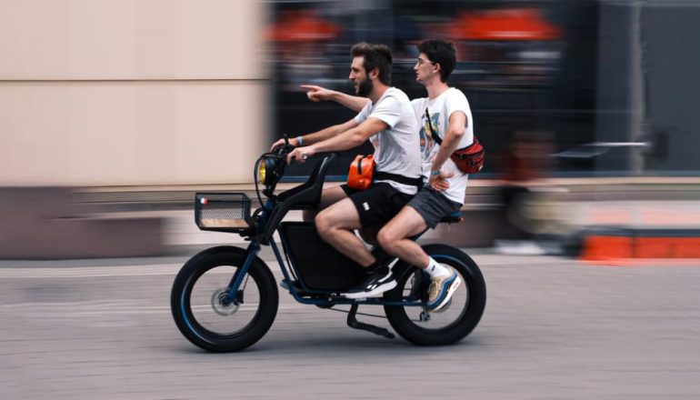 vélo électrique 2 places